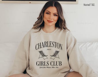Custom Beach Bachelorette Sweatshirts Charleston Bachelorette Sweatshirt Last Toast On The Coast Crewnecks Tropical Bach Logo Merch Pullover