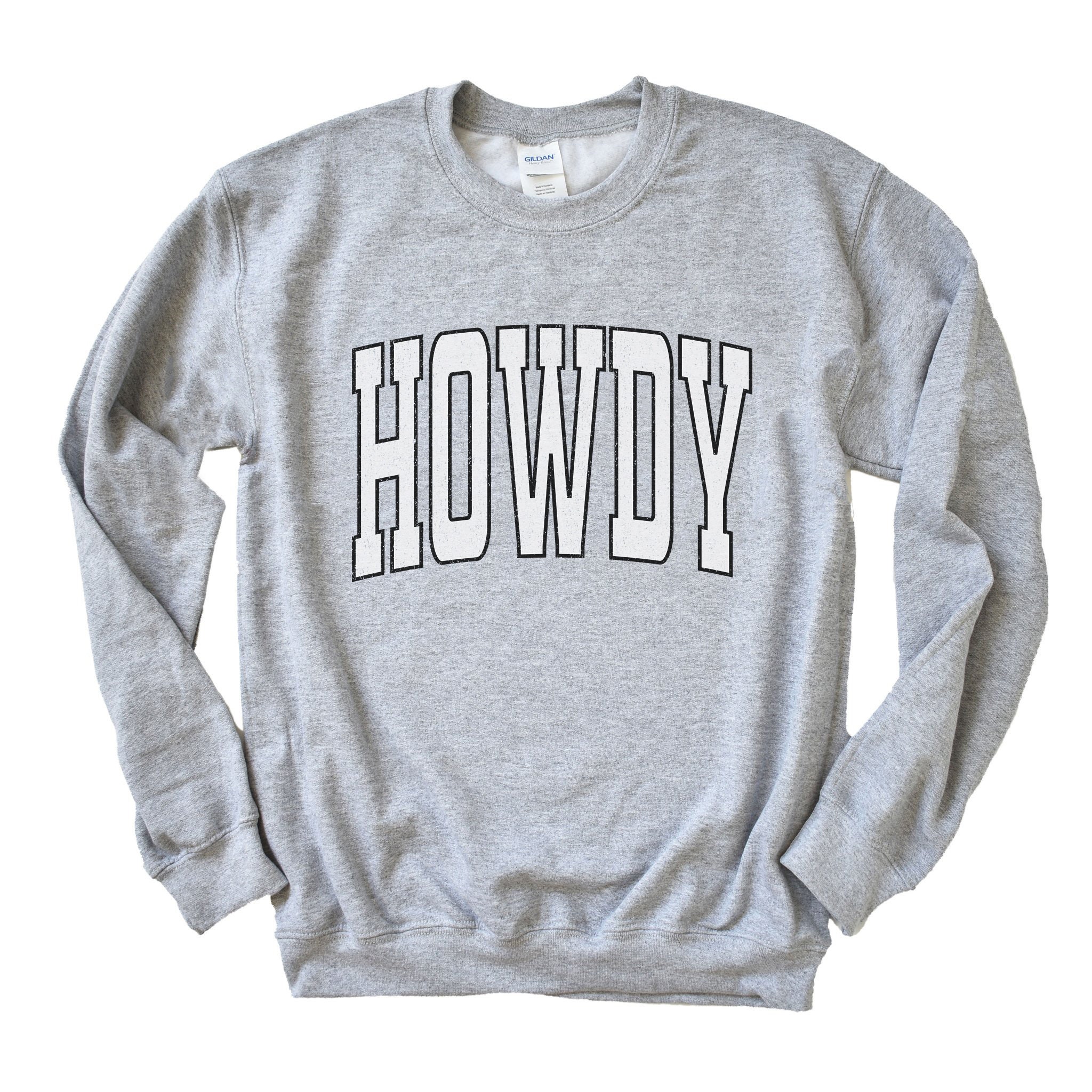 howdy corded sweatshirt