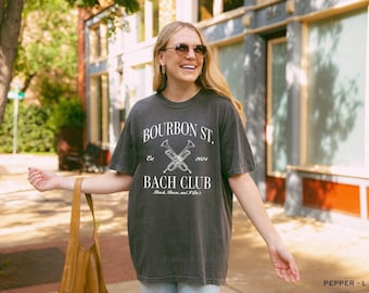 Camisas personalizadas de despedida de soltera de Nueva Orleans, camisas de Mardi Gras, regalos de despedida de soltera de Nueva Orleans, camisas con colores de confort para novias