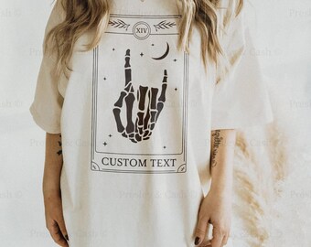 Tarot Card Bachelorette Shirts Bride's Coven Shirt Bride Or Die Shirts Celestial Wedding Tees Custom Halloween Bach Tees Spooky Bachelorette
