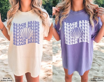 Beach Bachelorette Shirts Last Splash Mermaid Bachelorette Party Shirts Matching Bridesmaids Cover Up Shirts Tropical Comfort Colors Shirt