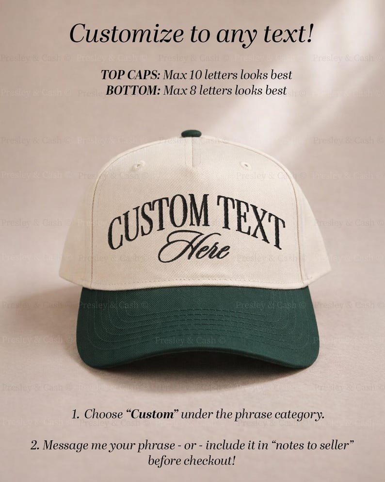Wild Wild Wife Bachelorette: Embroidered Trucker Hat, Custom Bridal Party Hats, Western Bach Gifts, Cowgirl Bride Hat Dark Green/Natural