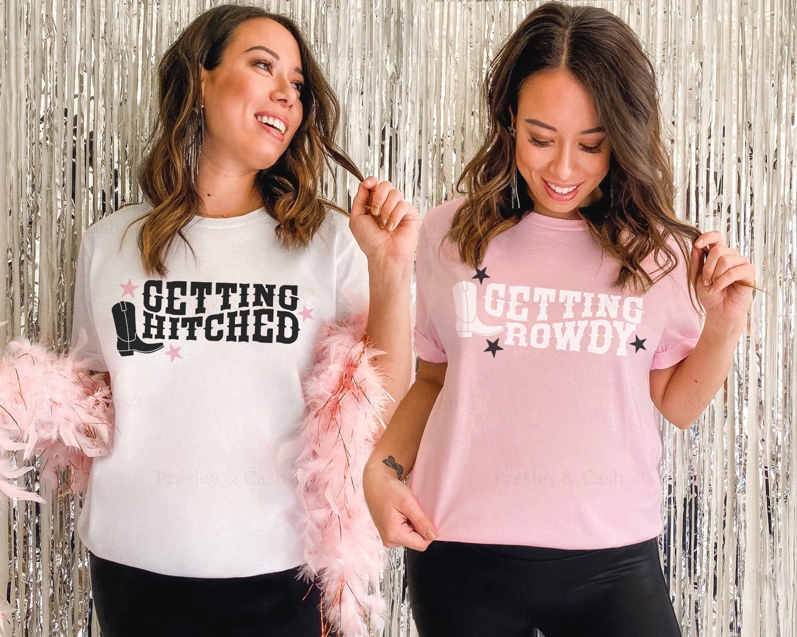 Space Cowgirl Shirt Getting Hitched 