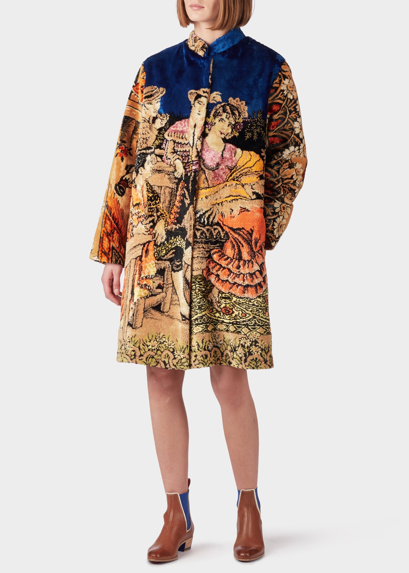 Tapestry carpet coat Spanish dance autumn coat midseason Etsy