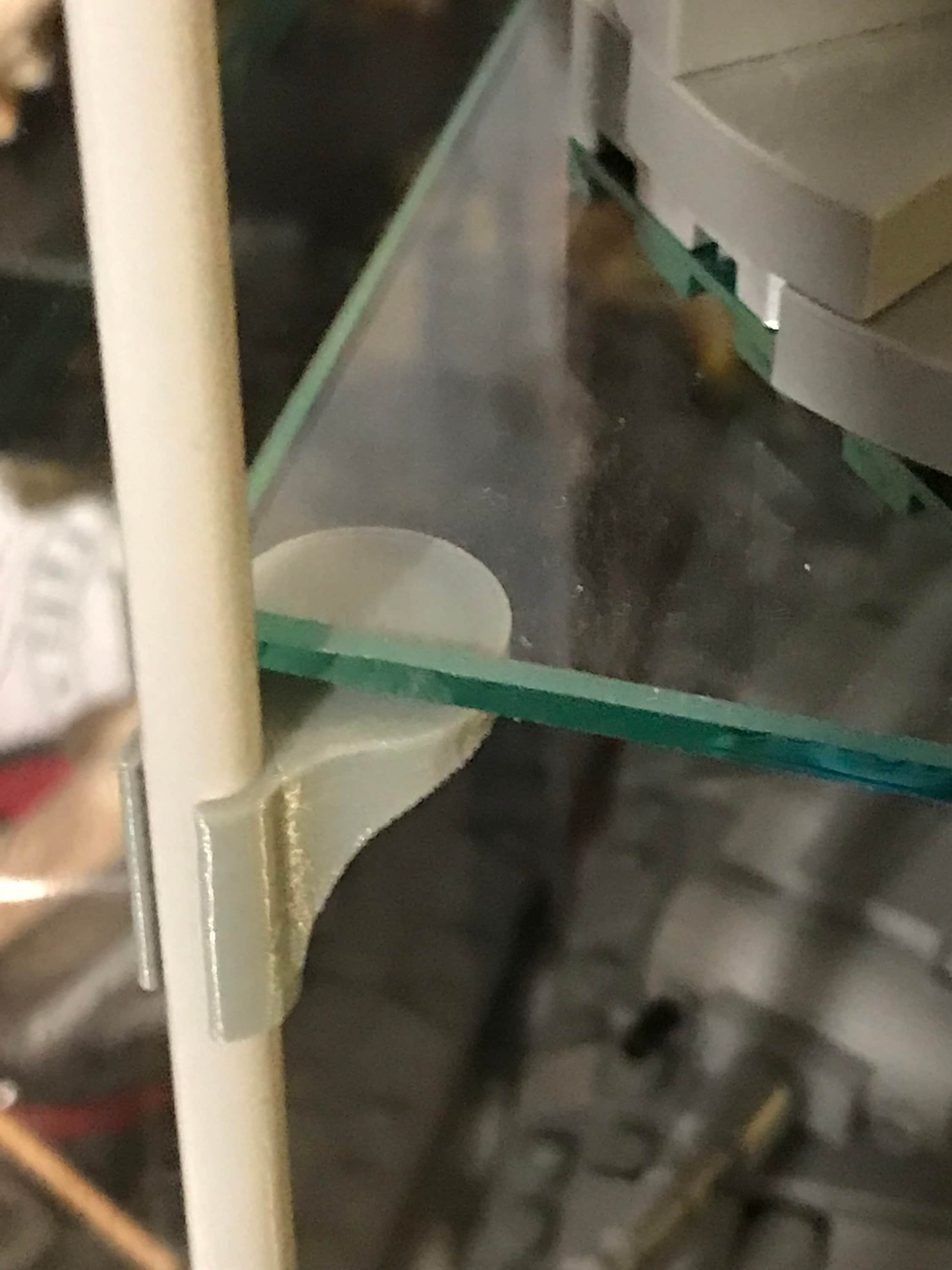 IKEA DETOLF Shelf Support Clips 12 Pieces Add Extra Shelves Display