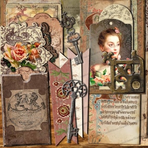 Kings and Kingdoms Add-on Kit - download istantaneo pagine di collage digitali stampabili - junk journal scrapbooking arti mestieri fai da te