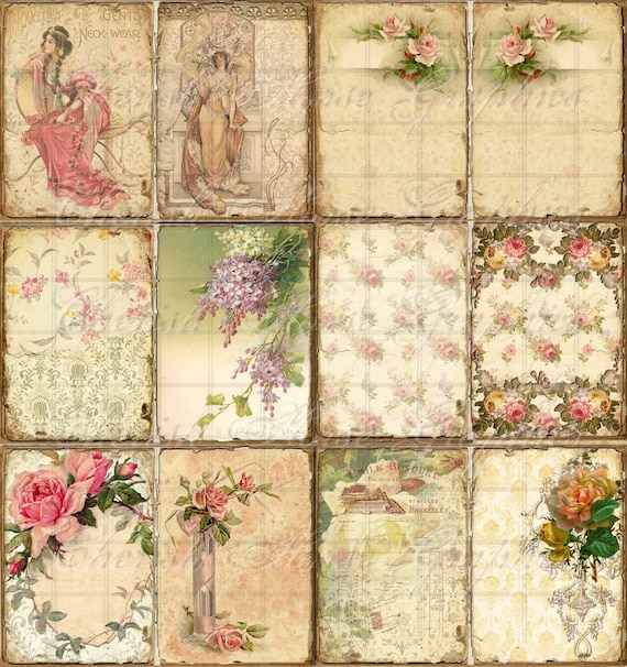 Shabby chic grunge pink floral pattern Art Board Print for Sale