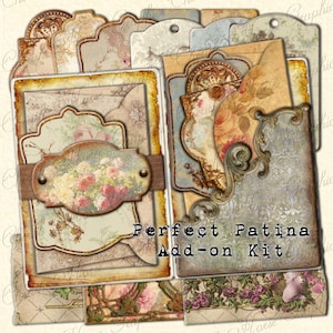 Perfect Patina Add-on Kit - sofortiger digitaler Download - Vintage, Distressed, Journal Kit