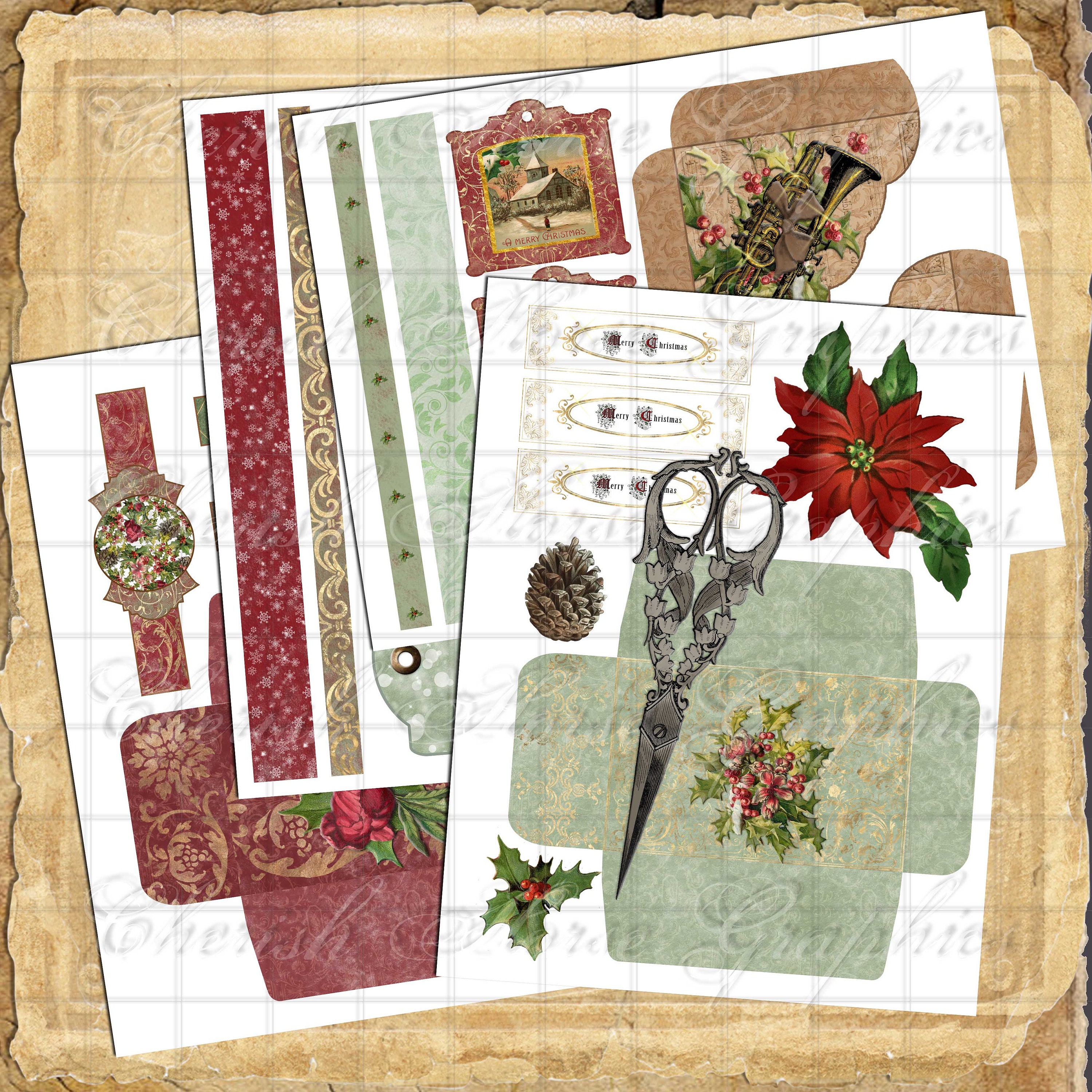 Christmas Tapestry Add on Kit Instant Digital Download Etsy UK