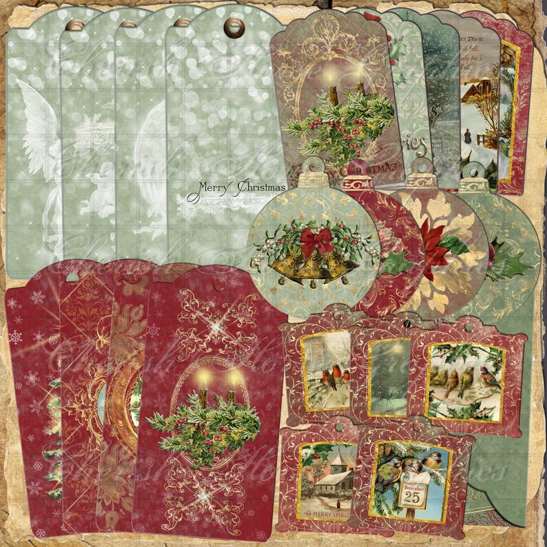 Christmas Tapestry Add on Kit Instant Digital Download - Etsy UK