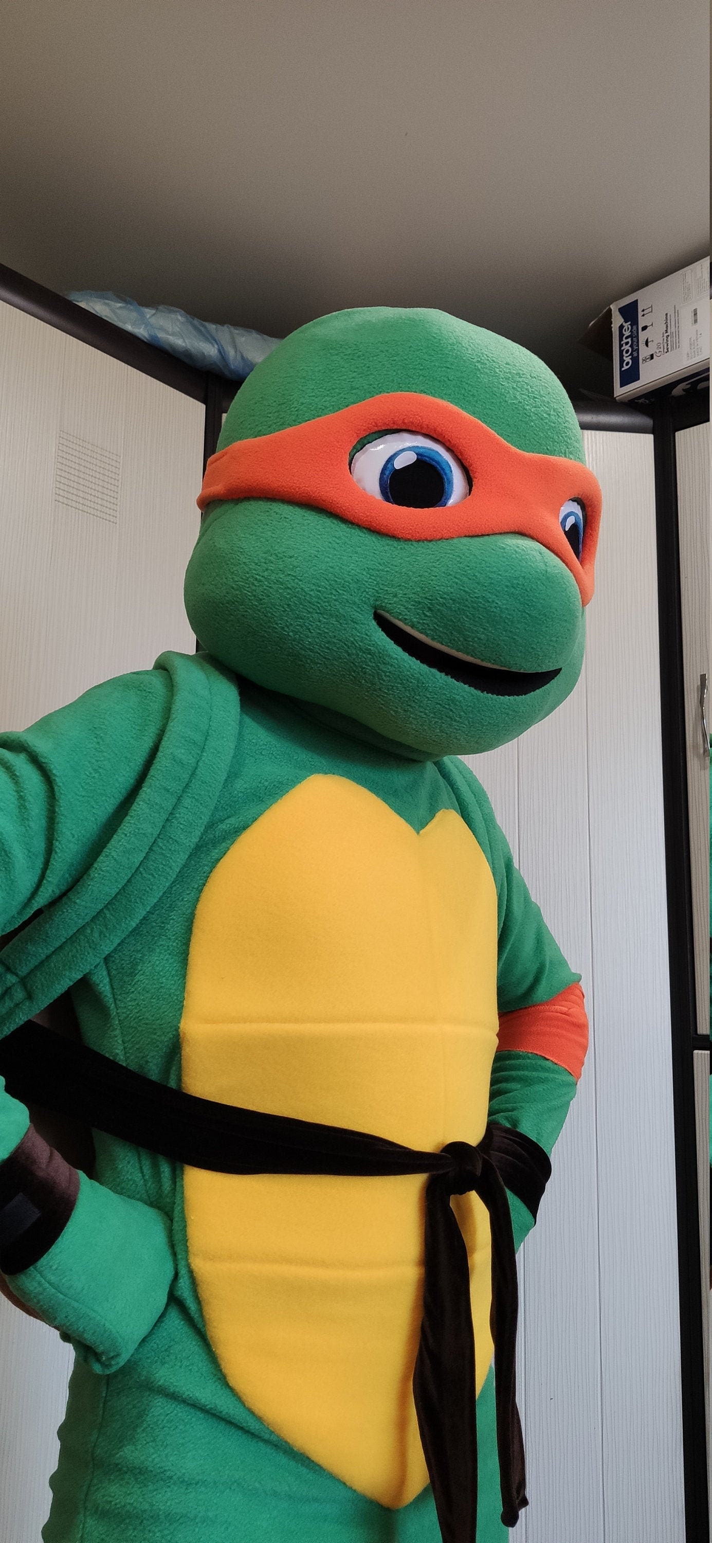 Teenage Mutant Ninja Turtles Michelangelo Maskottchen Kostum Etsy