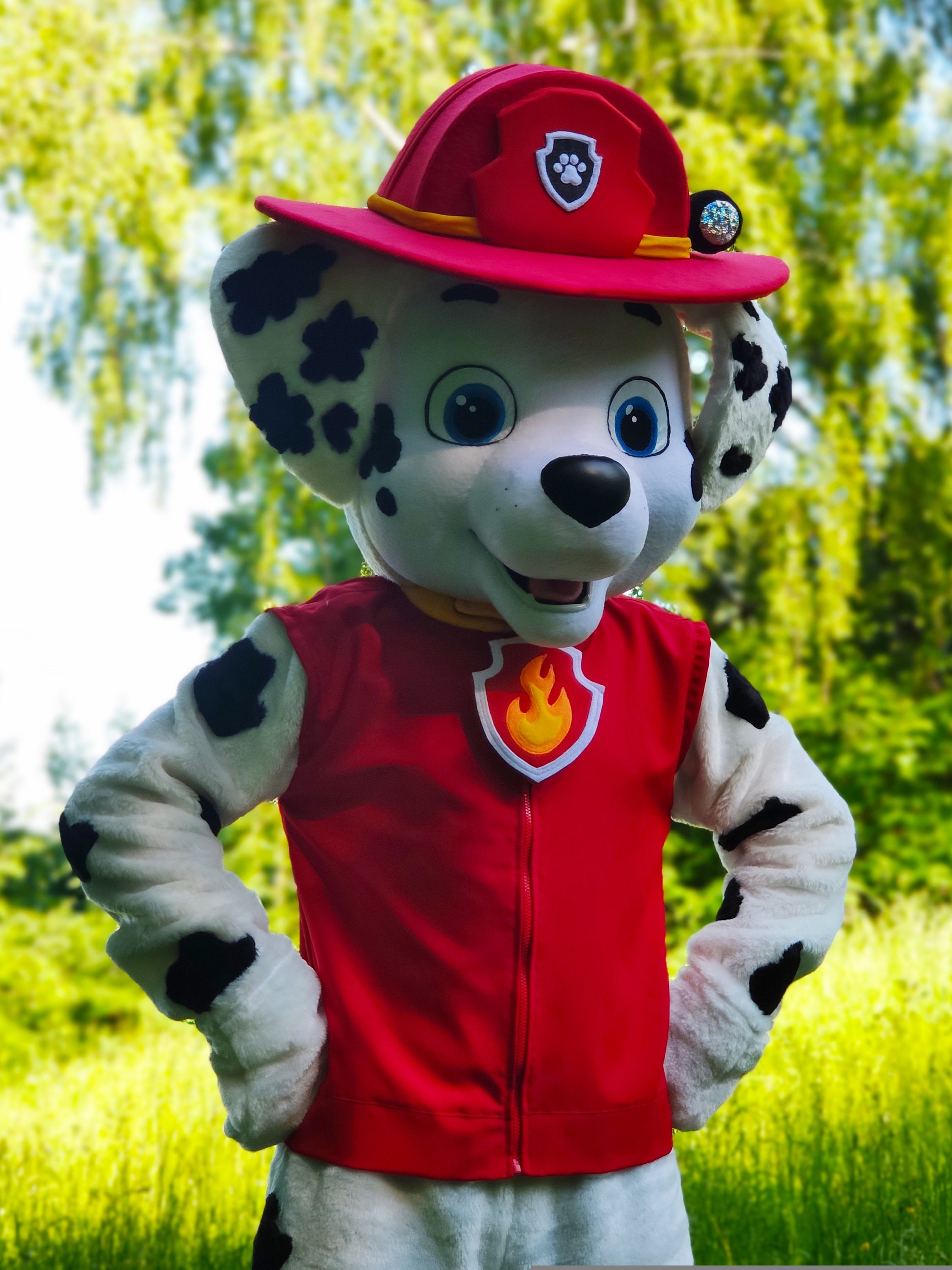 Marshall mascot. Marshall costume. Mascot costume. Marshall Etsy