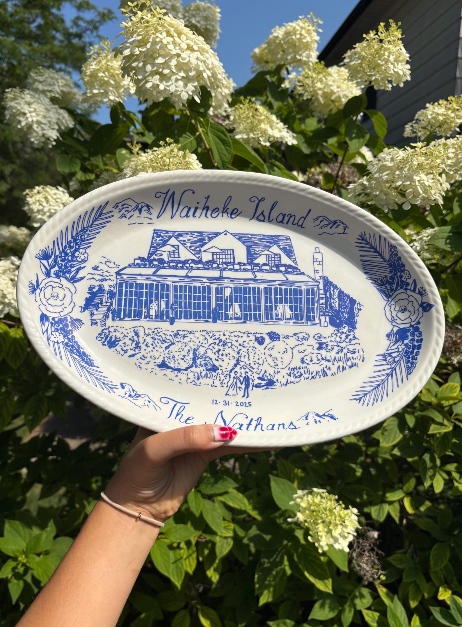 Custom Cake Platter