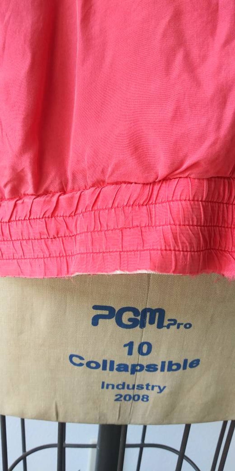Hot Pink Silk Jacket Small