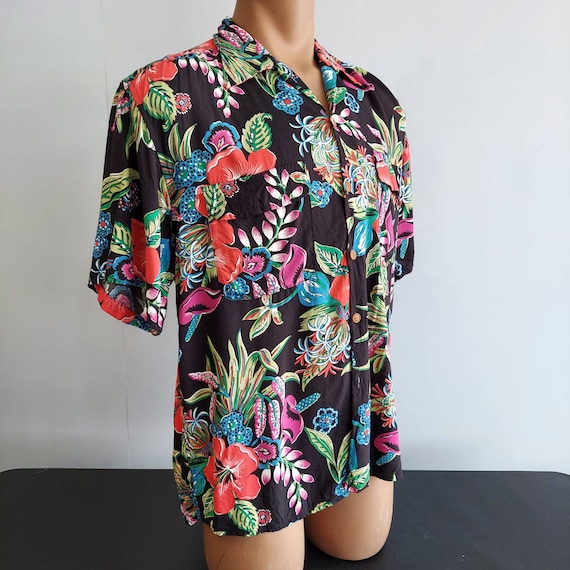 Reyn Spooner Tropical Shirt Large