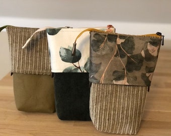 Pop-up-Mäppchen | Stiftehalter | Pencil Case | Federmäppchen mit Kord, Vlies oder Oilskin