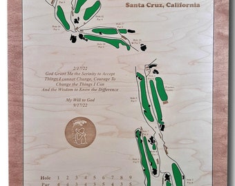 Custom Golf Course Map Engraved - Il 340x270.5612159929 Hwud