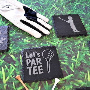 MIX & MATCH Golf Coasters!  4-Pack and 6-Packs!  FREE Shipping!