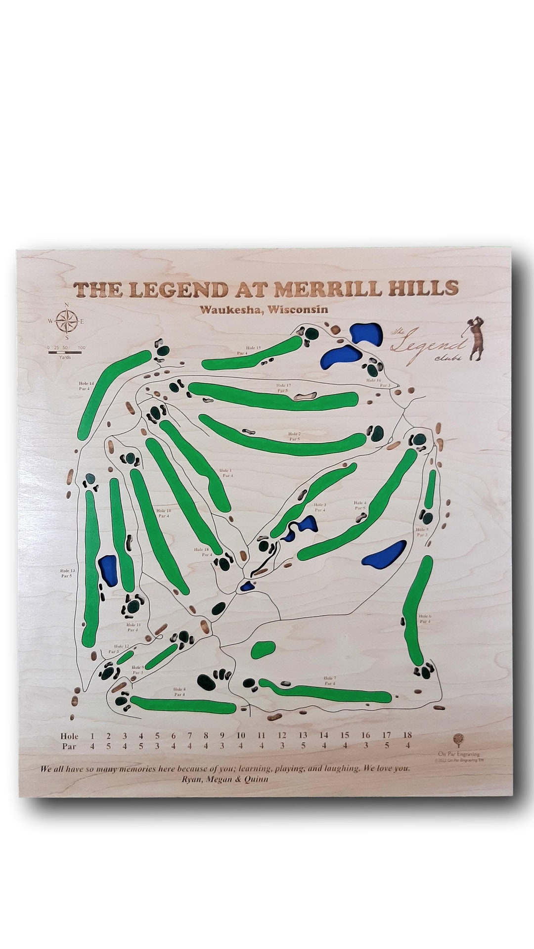 Custom Golf Course Art Merrill Hills Etsy Custom Golf Course Art Merrill Hills Etsy