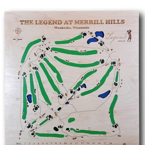 Individuelle Golf Platz Kunst - Merrill Hills