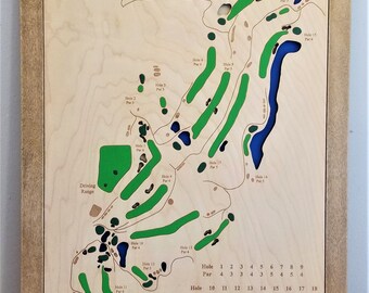Golf Course Art Etsy Golf Course Art Etsy