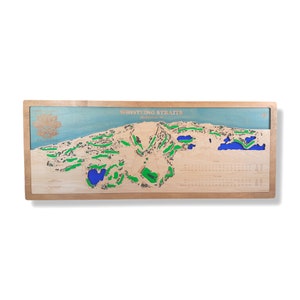 Custom Golf Course Art - Whistling Straits