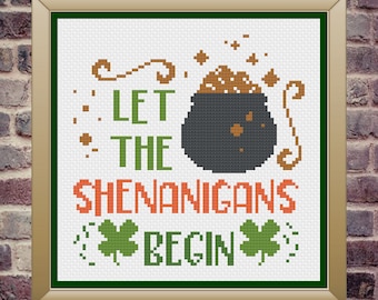 Irish Cross Stitch Etsy