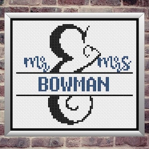 Wedding Cross Stitch, Wedding Cross Stitch Pattern, Cross Stitch, Cross Stitch Patterns