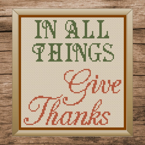 Free Thanksgiving Cross Stitch Patterns - Etsy