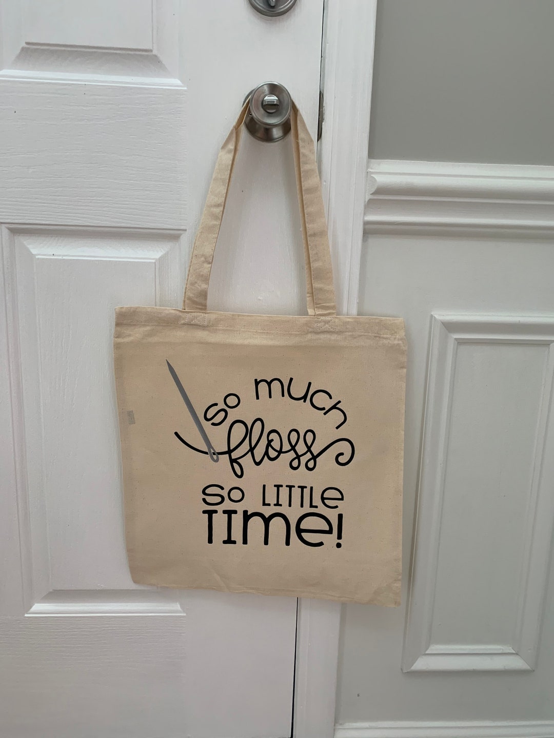 Cross Stitch Tote Bag, Cross Stitch Supply Bag, Tote Bag, Canvas Bag Etsy