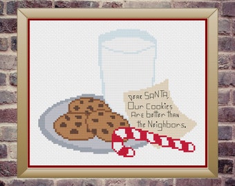 Christmas Cross Stitch, Christmas Cross Stitch Pattern, Counted Cross Stitch, Cross Stitch Patterns