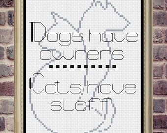 Cat Cross Stitch, Dog Cross Stitch, Cat Cross Stitch Patterns, Dog Cross Stitch Patterns, Cross Stitch, Cross Stitch Patterns