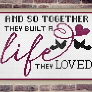 Wedding Cross Stitch, Wedding Cross Stitch Pattern, Cross Stitch, Cross Stitch Patterns