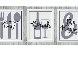 Kitchen Cross Stitch Pattern, Kitchen Cross Stitch, Home Decor Cross Stitch, Cross Stitch, Cross Stitch Patterns