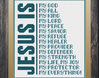 Religious Cross Stitch, Religious Cross Stitch Patterns, Cross Stitch, Cross Stitch Patterns, Counted Cross Stitch