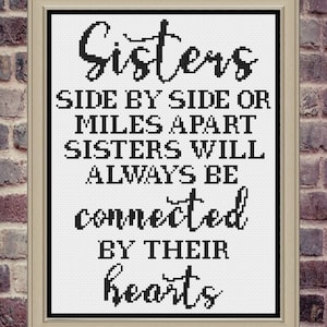 Sister Cross Stitch, Sister Cross Stitch Patterns, Cross Stitch, Cross Stitch Patterns