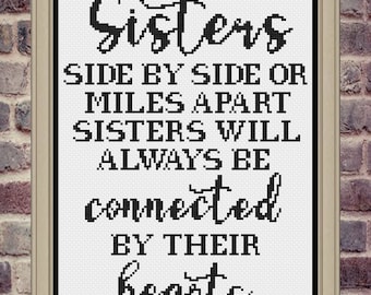 Sister Cross Stitch, Sister Cross Stitch Patterns, Cross Stitch, Cross Stitch Patterns