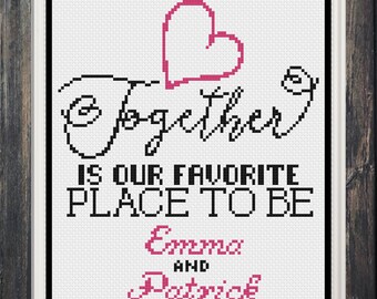 Wedding Cross Stitch, Wedding Cross Stitch Pattern, Cross Stitch, Cross Stitch Patterns