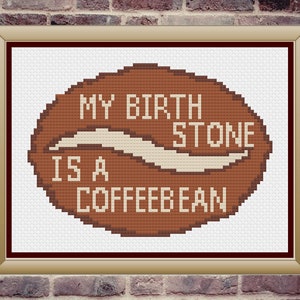 Coffee Cross Stitch, Coffee Cross Stitch Pattern, Coffee Gifts, Home Decor Cross Stitch, Cross Stitch Patterns