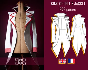 HAZBIN HOTEL Lucifer jacket PDF cosplay pattern