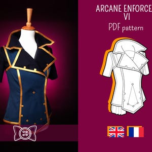 ARCANE VI inspired PDF cosplay pattern