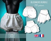 Cute BLOOMERS bundle For Cosplay pattern PDF