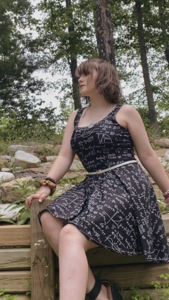 nerdy skater dress Vintage Castle Shield Skater Dress 3XL