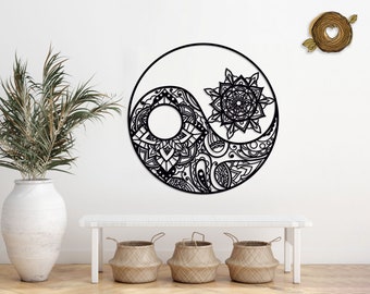 Download Yin Yang Mandala Svg Etsy