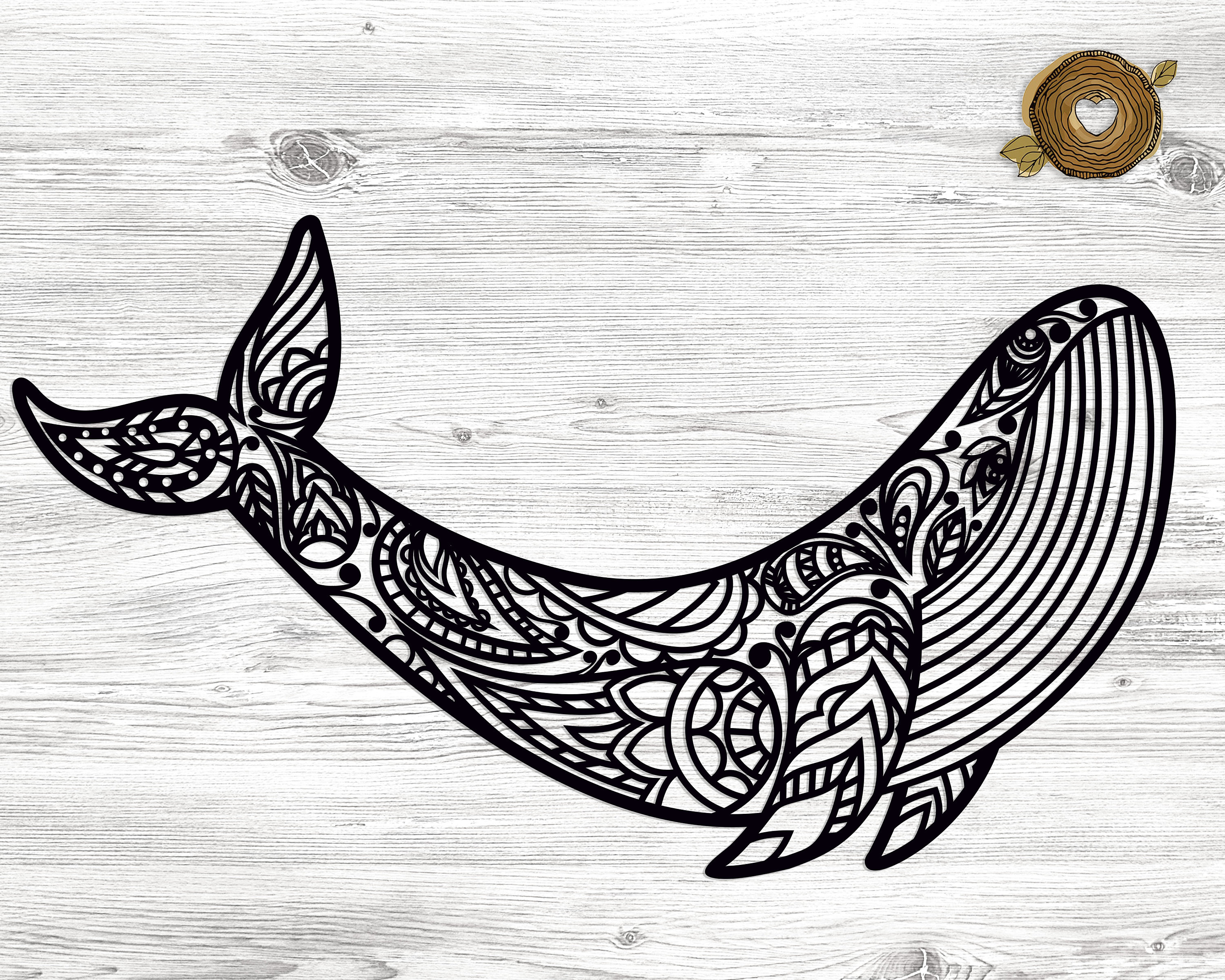 Free Free Mandala Whale Svg 420 SVG PNG EPS DXF File