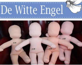 8 skin tones fabrics, doll-making 100% cotton by DeWitte Angel  for art dolls, Waldorf and etc