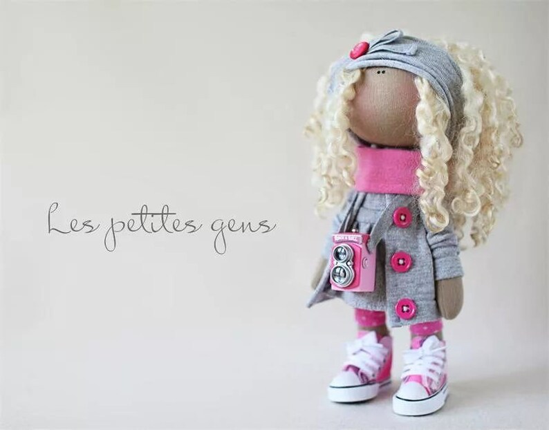 Jersey Doll Making Fabric 100 Cotton by Dewitte Angel for Etsy Australia