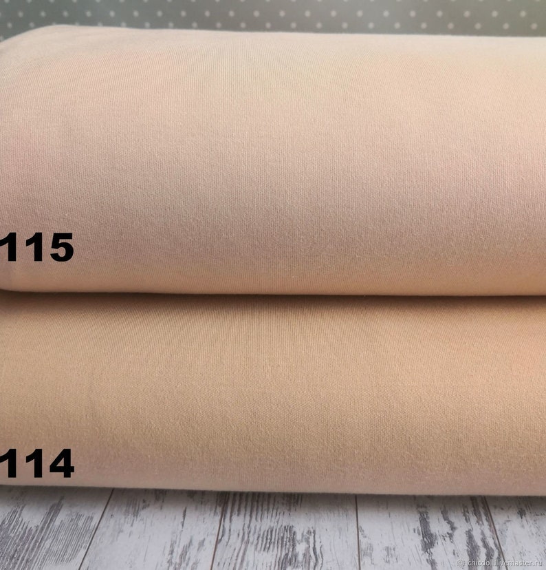 Jersey Doll Making Fabric 8 Skin Tone Colors 100 Cotton by Etsy