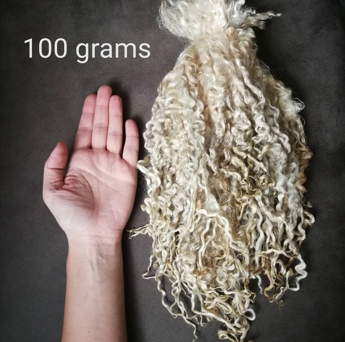 VERY Long Mohair Raw Fleece Teeswater for Dolls Hair as Art Etsy