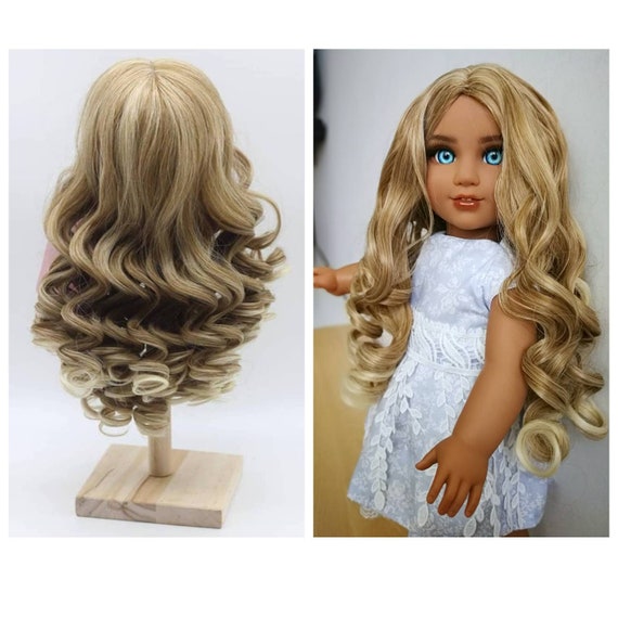 American Girl doll wig сurly doll Replacement Wigs fit Etsy